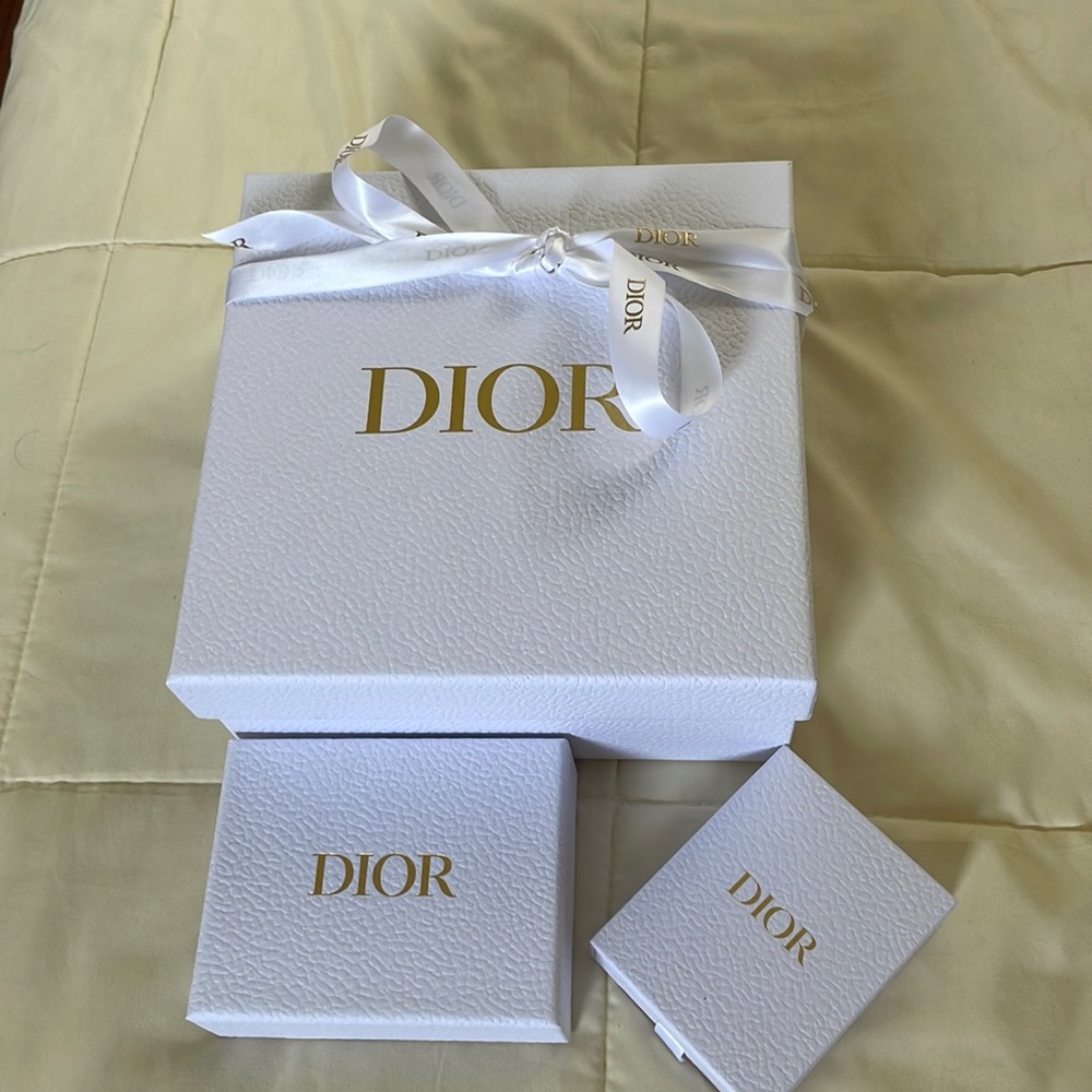 Authentic Dior boxes